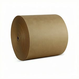 Artisanat de haute qualité pâte de bois pure vierge recyclable bétail carte tambour plat Jumbo rouleau impression chimique supermarché utilisation commerciale - Product Image 1