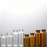 Crème de soin pour la peau très vendue, flacon en verre adapté à l'emballage d'échantillons cosmétiques et de produits de beauté pour les marchés de détail