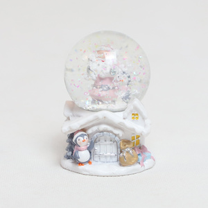 Ornements <span class=keywords><strong>de</strong></span> Noël en verre faits à la main 100mm Globes en verre clair <span class=keywords><strong>de</strong></span> Noël Centres <span class=keywords><strong>de</strong></span> <span class=keywords><strong>table</strong></span> Décorations <span class=keywords><strong>de</strong></span> <span class=keywords><strong>table</strong></span> - Product Image 3