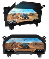 Nouveau design DOS, tableau de bord LCD haute définition 12,3 pouces pour voiture, compteur de vitesse, système Linux, groupe d'instruments numériques pour Ford F150 2015-2021