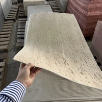 ONSUN MCM Carrelage en pierre flexible, grain de bois/granit/chanvre, revêtement mural extérieur, matériau d'argile modifié