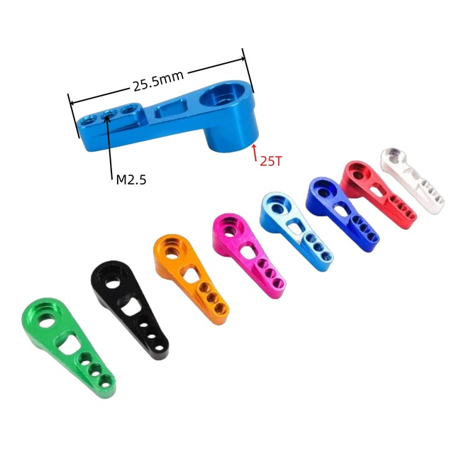 Wholesale Metal RC Car Parts Accessories Off-Road Crawler Drift Racing Servo Horn Steering Arm
