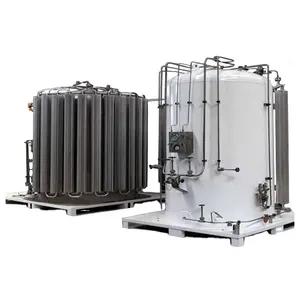 3000 liter liquid nitrogen/oxygen and liquefied natural gas Mini Cryogenic Liquid Storage Gasifier Microbulk Tank