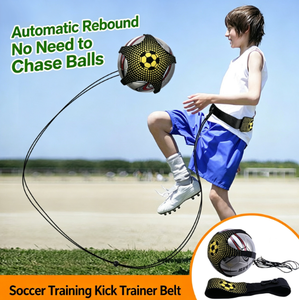 Cinturón de Entrenamiento de Fútbol para Niños, Bolsa de Práctica de Fútbol Ajustable <span class=keywords><strong>con</strong></span> Cuerda Elástica - Product Image 5