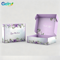 Boîte d'expédition pliable en papier kraft recyclable OEM avec conception graphique gratuite, logo personnalisé imprimé, motif animal de dessin animé