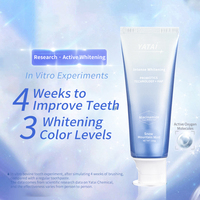 Fumeurs de marque chinoise éliminant les taches dentifrice saveur personnalisée dentifrice blanchissant à la niacinamide
