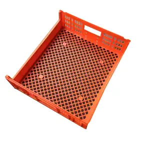 Recycling Bread Plastic Collapsing unfolding Crate Excellent quality nestable stacking plastic bread crate