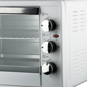 เตาอบ RAF 1500W ขนาด 30 ลิตร แบบตั้งโต๊ะ สำหรับอบและย่าง ควบคุมอุณหภูมิ ให้ความร้อนสม่ำเสมอ โซลูชั่นการทำอาหารในครัว - Product Image 2