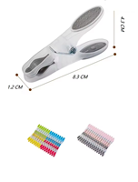 Épingles à linge en plastique suspendues pinces à linge colorées pinces à linge pinces à linge avec ressorts