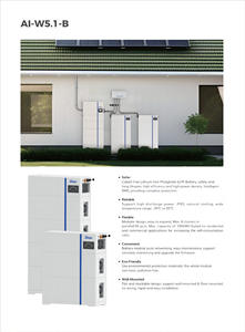 Deye-Batería híbrida Lifepo4 de alta calidad, almacenamiento de energía en el hogar, IP65, 51,2 V, V, Ah, 200Ah, almacén de la UE - Product Image 5