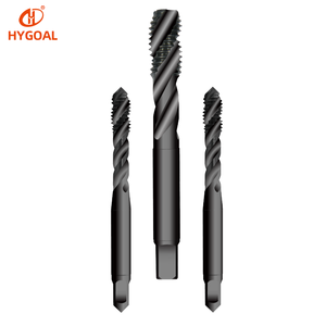 HYGOAL Robinet à spirale en acier rapide pour acier inoxydable et trous aveugles profonds M3 M6 M8 <span class=keywords><strong>M10</strong></span> M12 M14 - Product Image 1
