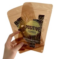 Sachets Doypack personnalisés imprimés avec fermeture éclair, résistants à l'humidité, pour café, thé, lait et gelée, fabriqués en Chine