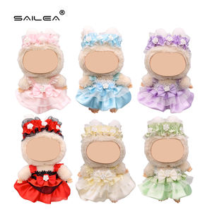 SAILEA Labu Plush Doll Clothes Cute Style Fashion Series Princess Dress Multicolour Cloth Material Customizable Logo Printing - Product Image 6
