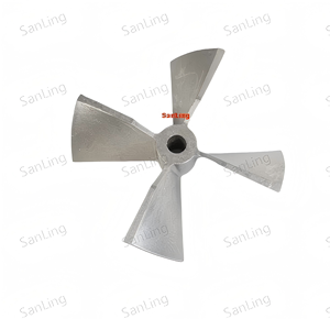 การรักษาพื้นผิวของใบพัดเครื่องตัดด้วยเกลือสเปรย์ต้านการกัดกร่อนการเกิดสนิม CNC ความแม่นยำสูง - Product Image 5