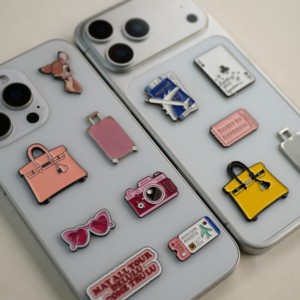 Pegatinas de Lujo para Teléfono con Diseño de Ciervo <span class=keywords><strong>Bambi</strong></span>, Esmaltadas en Zinc y Hierro, Electrochapadas y en Relieve, para Bolsos, Equipaje, Cámaras, Pasaportes y Aviones - Product Image 2