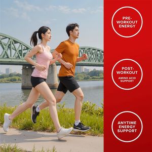 Gomitas de Energía con Aminoácidos de la <span class=keywords><strong>Mejor</strong></span> Nutrición de Fábrica Propia para Antes y Después del Entrenamiento, Apoya la Concentración y la Recuperación Muscular - Product Image 4