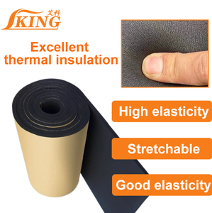 Lámina de aluminio autoadhesiva FIRSTFLEX, láminas de aislamiento térmico de <span class=keywords><strong>espuma</strong></span> de goma ignífuga insonorizadas multifunción - Product Image 2