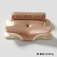 Oreiller de soutien en mousse à mémoire de forme modulaire le plus vendu avec contour ergonomique en forme de papillon pour la correction de la posture