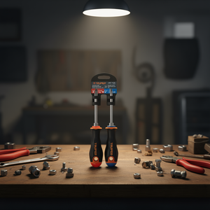 Juego de Desarmadores de Mano con Mango Cómodo Truper DUO-1/4X4B de 1/4" X 4" - Product Image 3