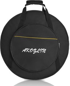 Bolsa de platillos de muestra gratis con divisores acolchados de 6mm, bolsa de platillos de tambor con asas de transporte, correas de mochila - Product Image 5
