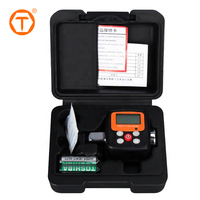 Alat pengukur torsi presisi tugas berat, alat pengukur Torsi Digital elektronik dengan tampilan besar, adaptor kunci pas untuk bersepeda mobil