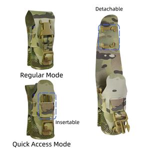 معدات تكتيكية رخوة M83 فرغ دخان وامض قنبلة يدوية جهاز صدمات حجم الحقيبة M7A3 convertrag M18 M34 نماذج دمية مو - Product Image 6