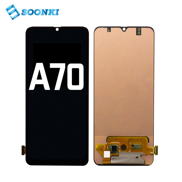 A70 Display for samsung galaxy Lcd Oled for samsung A70 Lcd Screen with Frame