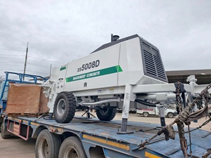 XS5008D pompa beton Mobile Tailer dengan kapasitas garam 0,5 m untuk jalan konstruksi - Product Image 2