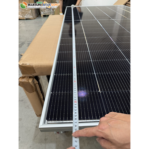 Panel Solar Monocristalino de 660 Vatios, Marco Negro, Tipo N, Bifacial, HJT, Comercial, Gran Venta - Product Image 2
