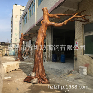<b>Artificial</b> Ficus <b>Tree</b> Glass Fiber Large Size High Simulation For Mall Decoration - Product Image 3