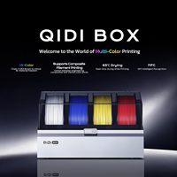 Système d'impression 3D QIDI Box multicolore PLUS 4, imprimante 3D avec séchage actif 65°C, reconnaissance NFC, rechargement automatique du filament, fabriqué en Chine