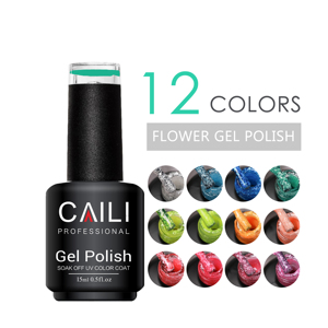 Longue durée 15Ml, couleur néon populaire, été, blanc, flocons de neige, paillettes en poudre, flocons de neige, Gels à ongles, - Product Image 1