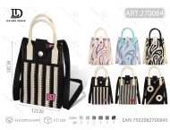 Estuche para teléfono con hebilla tejida, estilo bolso, con material de cuerda y cierre de cinturón para mujer - Product Image 3