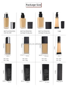 مكياج بتغطية كاملة كريم ترطيب نباتي أفضل الأسس الأصلية علامة خاصة بالجملة أساس سائل للبشرة الجافة - Product Image 5