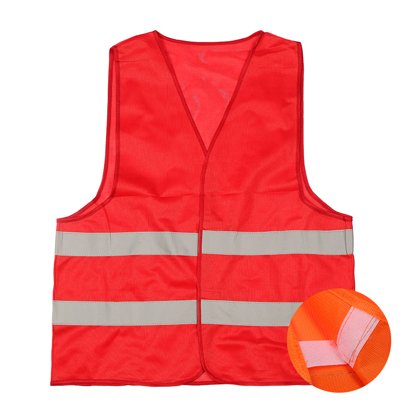 Wholesale High Visibility Cotton Vest Reflective Safety Clothing for Construction Traffic Sanitation Workwear for Duty Worksites