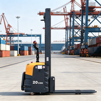 Gerbeur électrique durable de 1,5 à 2 tonnes avec une hauteur de levage de 3000 mm, prêt à être expédié