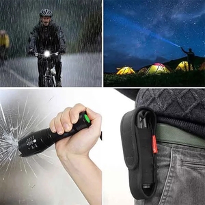 Đèn Pin Tốt Nhất TOPCOM Trên Thế Giới Đèn Pin 18650 Đèn Pin Siêu Mạnh Đèn Pin 2000 Lm Xm-Lt6 Có Thể Phóng To 18680 - Product Image 6