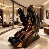Nouveau design 2026 : Fauteuil 4D SL Zéro Gravité avec Chauffage Corporel Complet, Cuir PU de Luxe, Airbag, Commande Vocale Intelligente, Écologique et Musical