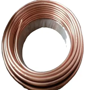 Price Insulated Refrigeration Pancake AC Copper Pipe/tube Coil C10100 Cooper Tube/c10100 Cooper Pipe For Air Conditioners 99.99%