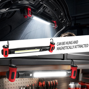 Folding Magnetic Hook COB <b>Work</b> <b>LED</b> <b>Light</b> 2400mAh <b>Rechargeable</b> Underhood Workshop Car Repair <b>Light</b> USB Powered - Product Image 5