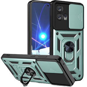 Étui rigide de luxe avec support pour bague et cache-caméra coulissant pour Motorola Edge 50 <span class=keywords><strong>Pro</strong></span> G62 G85 <span class=keywords><strong>Edge30</strong></span> G32 - Product Image 1