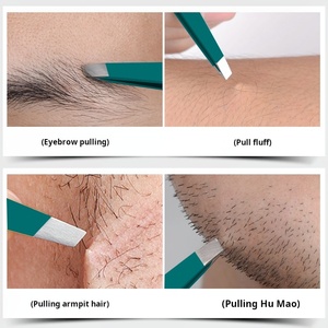Herramientas de belleza para pestañas de alta precisión, pinzas de Punta inclinada para Barba, <span class=keywords><strong>cejas</strong></span> y espinillas, eliminación de vello, blanqueamiento, modelado de <span class=keywords><strong>cejas</strong></span> - Product Image 4