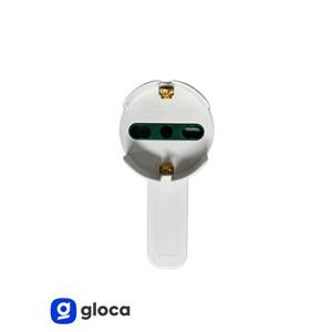 Adaptateur cantilever Gloca 10/16A 250V AC, prise blanche, adaptateurs de voyage pour la maison, lot de 4 - Product Image 5