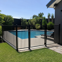 Panel de Cerca de Acero con Recubrimiento en Polvo Bicolor Negro y Blanco, Pantalla de Privacidad para Patio Trasero de Residencias y Condominios, Tamaño Personalizado, Cerca de Techo Plano