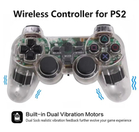 Control Inalámbrico CTHTBZ para PS2/PS1, Gamepad con Doble Vibración para Playstation 2, Joystick USB para PC y Consola de Juegos