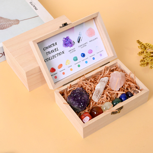 Nouvelle conception, produits spirituels naturels, pierre de guérison en cristal, boîte à cristaux artisanale, spécimen minéral DIY - Product Image 3