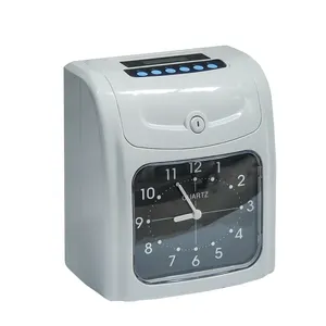 110V-220V Time Recorder punch card machine time recorder clock