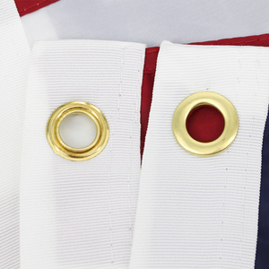 Pronto per la spedizione 3 x5ft 150D Nylon USA ricamato stelle strisce cucite ricamo <span class=keywords><strong>bandiera</strong></span> americana - Product Image 5