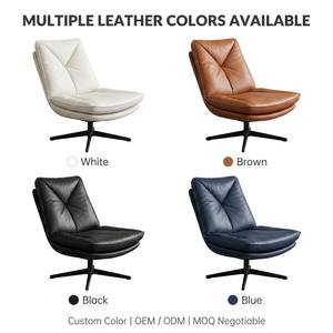 Padded Swivel Single Sofa <b>Chair</b> without Arms Thick Cushion for Bedroom Living Room <b>Study</b> Room Accent Furniture - Product Image 4