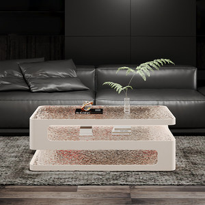 Meubles de maison de style nordique moderne de luxe <span class=keywords><strong>en</strong></span> gros, <span class=keywords><strong>table</strong></span> basse noire avec plateau <span class=keywords><strong>en</strong></span> <span class=keywords><strong>verre</strong></span> pour le salon - Product Image 6